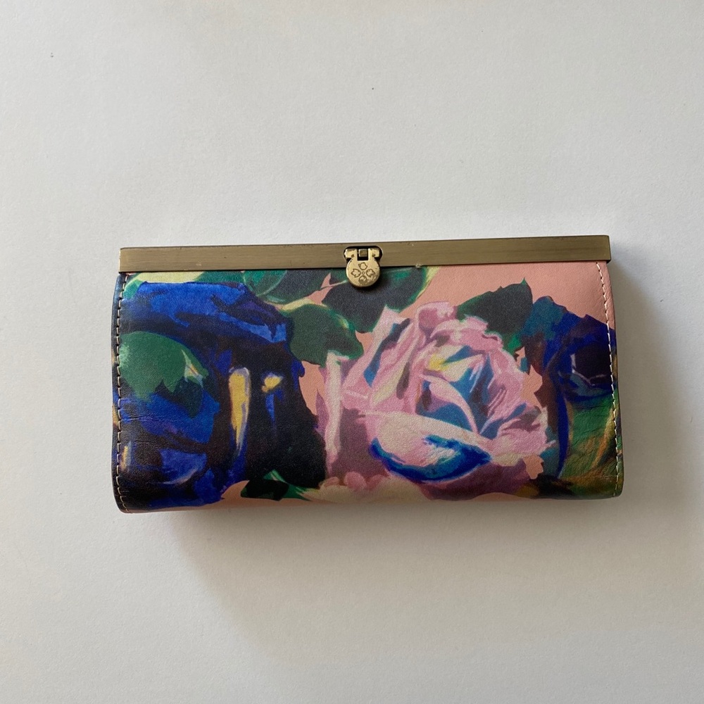 Patricia Nash Floral Leather Wallet/Clutch